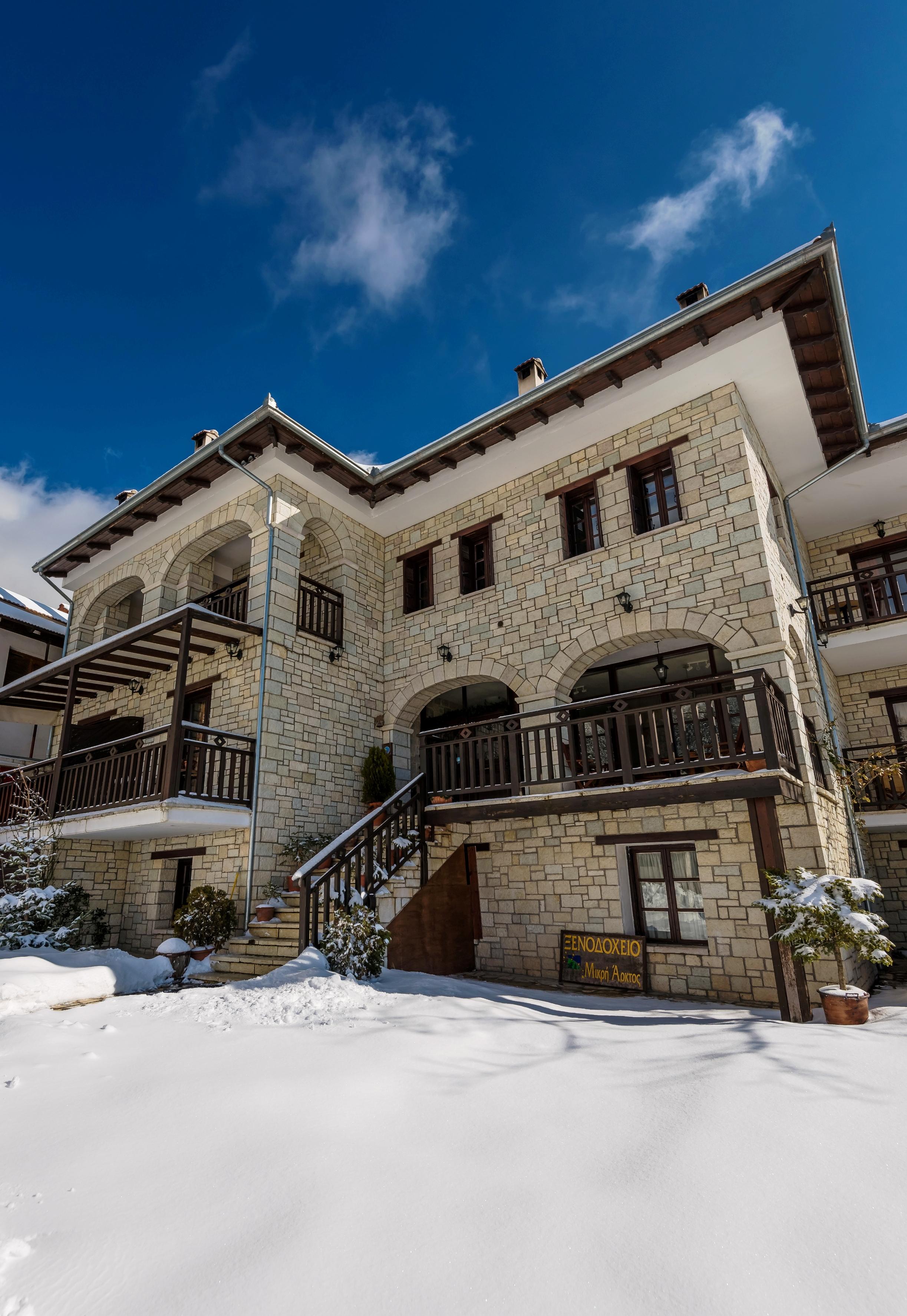 Mikri Arktos Hotel Eláti Kültér fotó